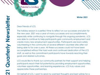 LCS' Last Newsletter From 2021