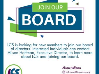 LCS board member recruitment advertisement.